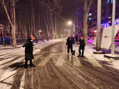雪天里，洛陽公交人抗擊疫情的最美風(fēng)景 